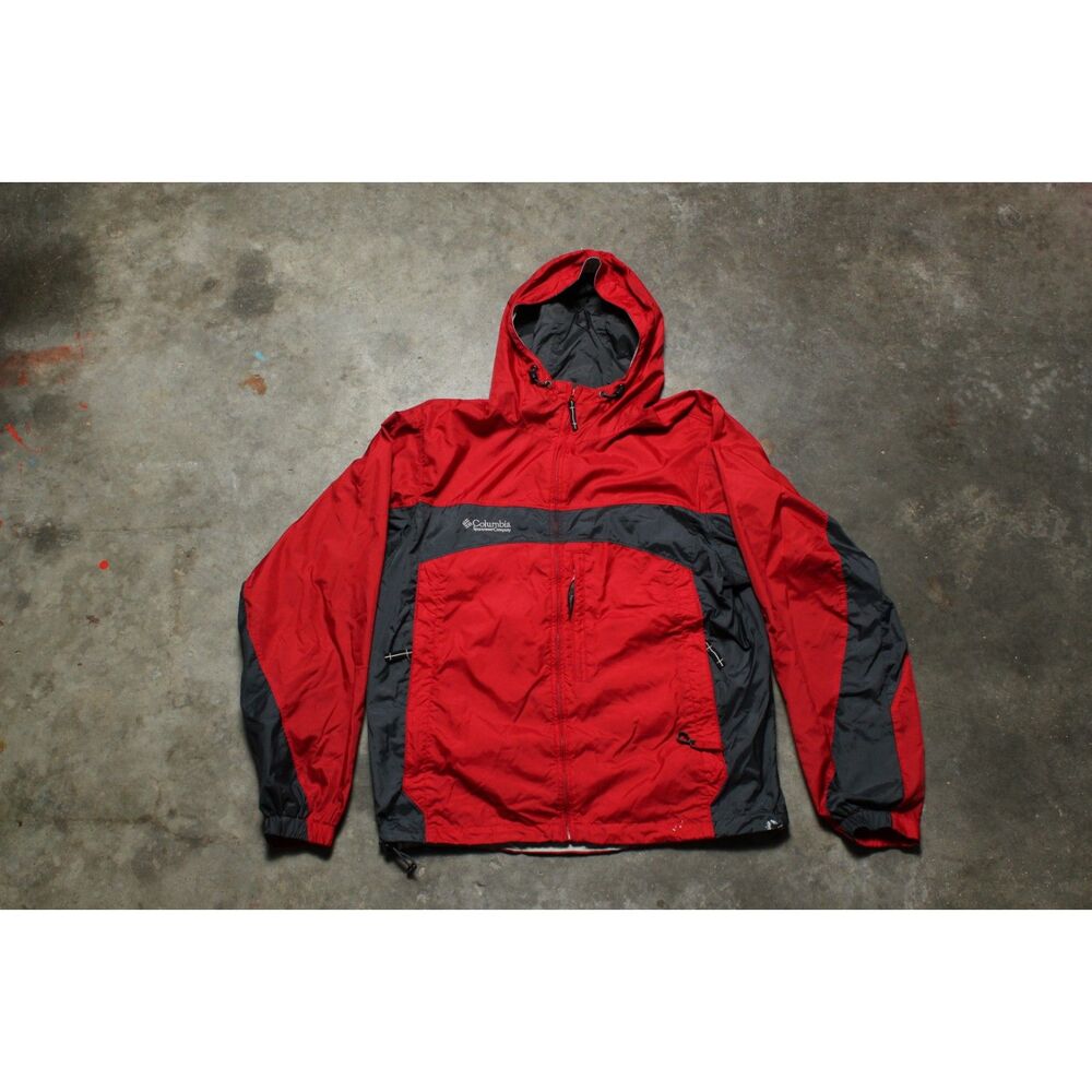 Vintage Y2K Columbia Distressed Stained Light Weight Jacket - Medium